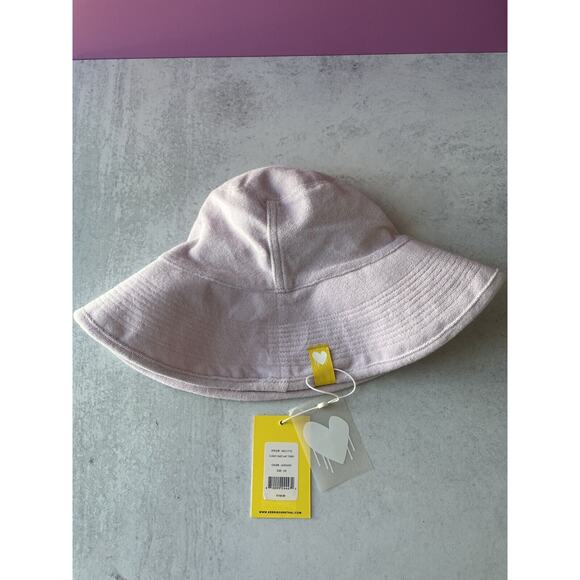 Kerri Rosenthal Terry Cloth Sunny Daze Bucket Hat lavender heart anthropologie main image 8